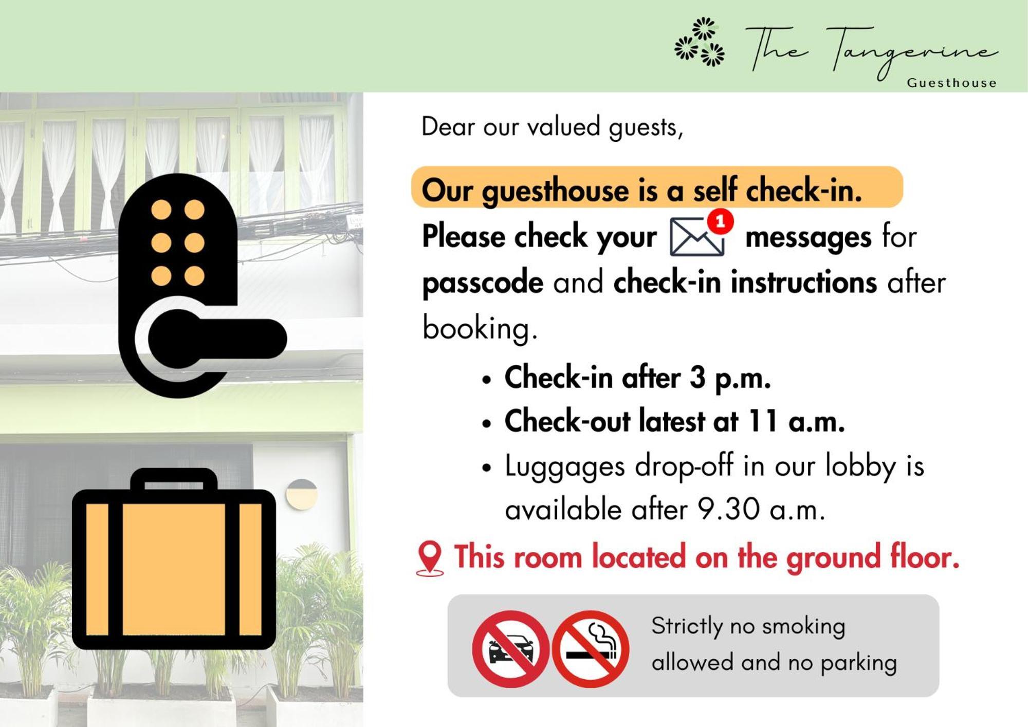 The Tangerine Guesthouse Bangkok Ruang foto